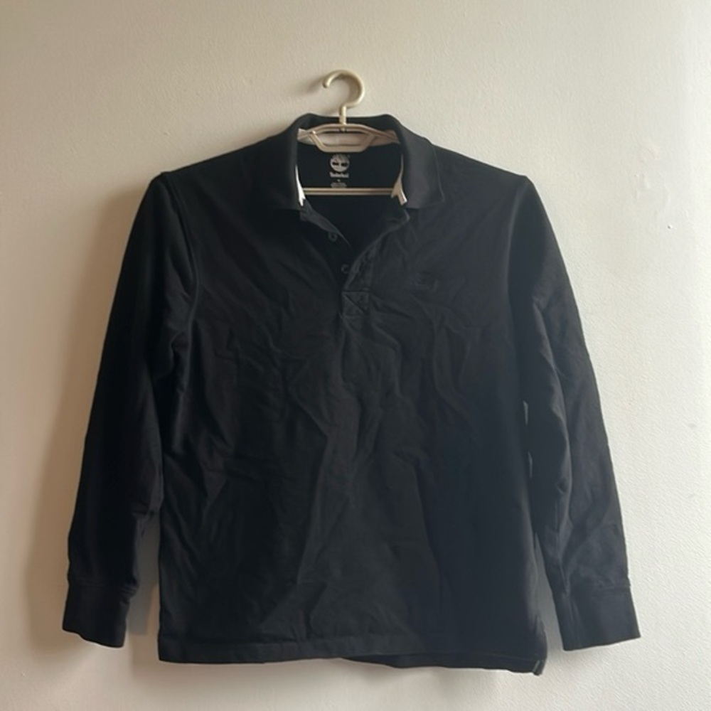 Black Timberland Long Sleeve Sweater Medium
